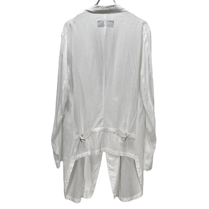 nude:masahikomaruyama Rayon Linen Long Coat White Size 44