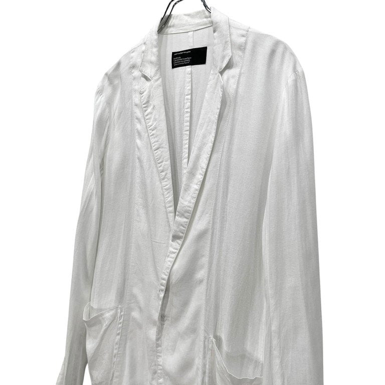 nude:masahikomaruyama Rayon Linen Long Coat White Size 44
