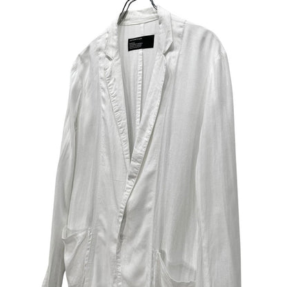 nude:masahikomaruyama Rayon Linen Long Coat White Size 44