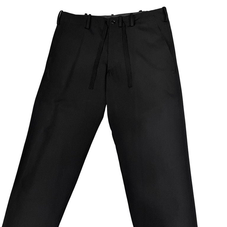 Y's for men Wool Gabardine Drawstring Easy Pants Size 2