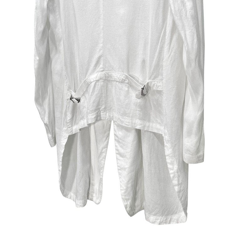 nude:masahikomaruyama Rayon Linen Long Coat White Size 44