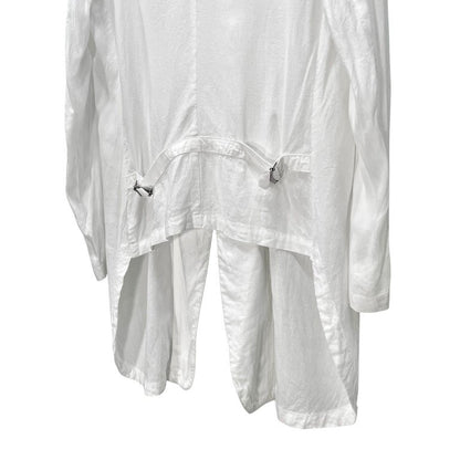 nude:masahikomaruyama Rayon Linen Long Coat White Size 44