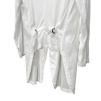 nude:masahikomaruyama Rayon Linen Long Coat White Size 44