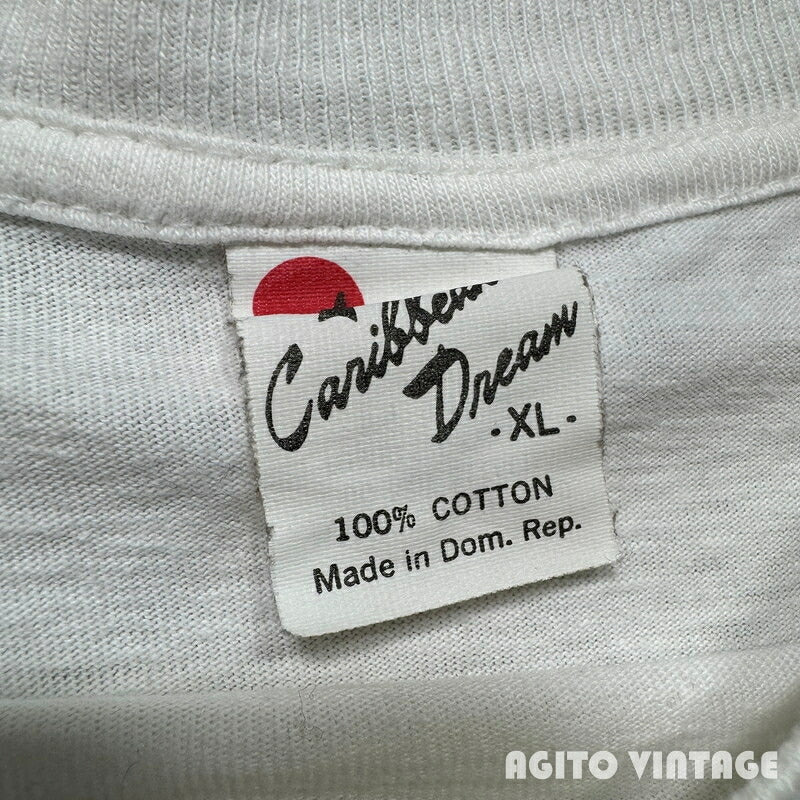 Caribbean Dream 90s Paul Gauguin Art T-Shirt White Size XL