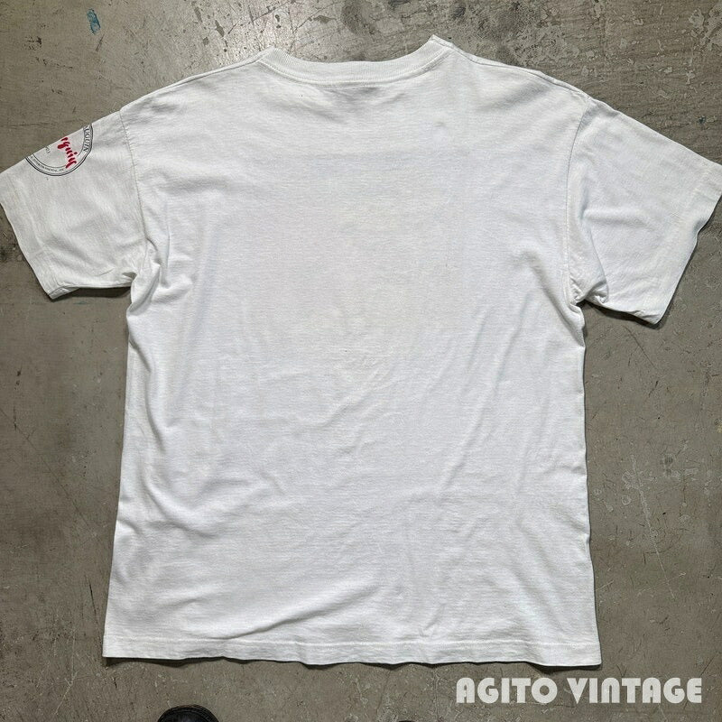 Caribbean Dream 90s Paul Gauguin Art T-Shirt White Size XL