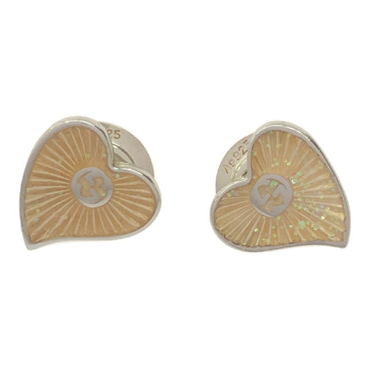GUCCI Interlocking GG Heart AG925 Earrings Size ONE SIZE
