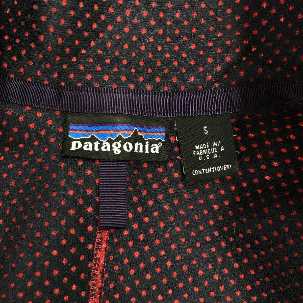 Patagonia 90s Retro Pile Fleece Jacket Red Size S