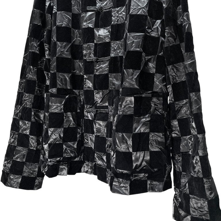 BLACK COMME des GARCONS 23AW Flocky Jacket Black Size XL