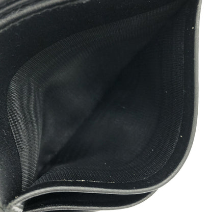 Gucci Black GG Canvas Leather Bi-Fold Wallet