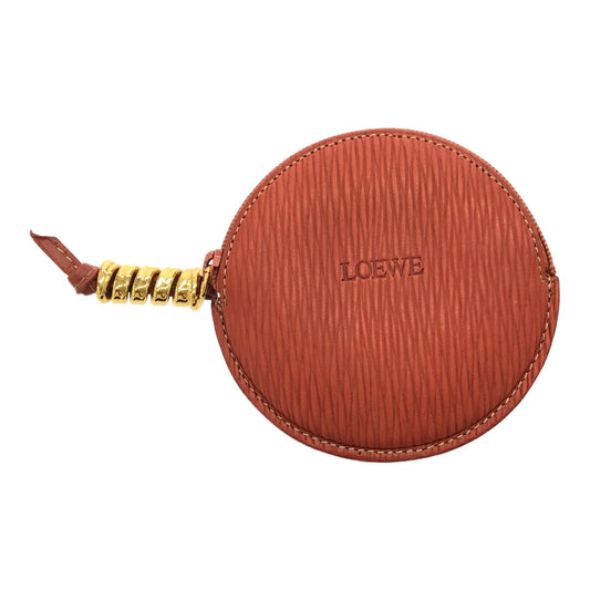 LOEWE Velazquez Round Leather Coin Wallet