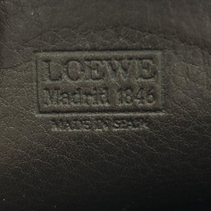 LOEWE Velazquez Round Leather Coin Wallet