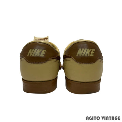 Nike 80s Bowling Leather Low-Top Sneakers Beige Brown Size 7