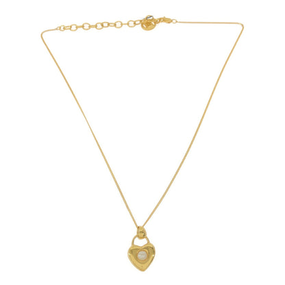 GIVENCHY Gold Plated Heart Necklace