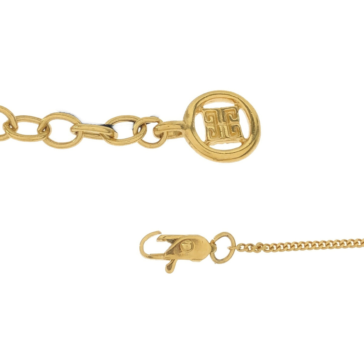 GIVENCHY Gold Plated Heart Necklace