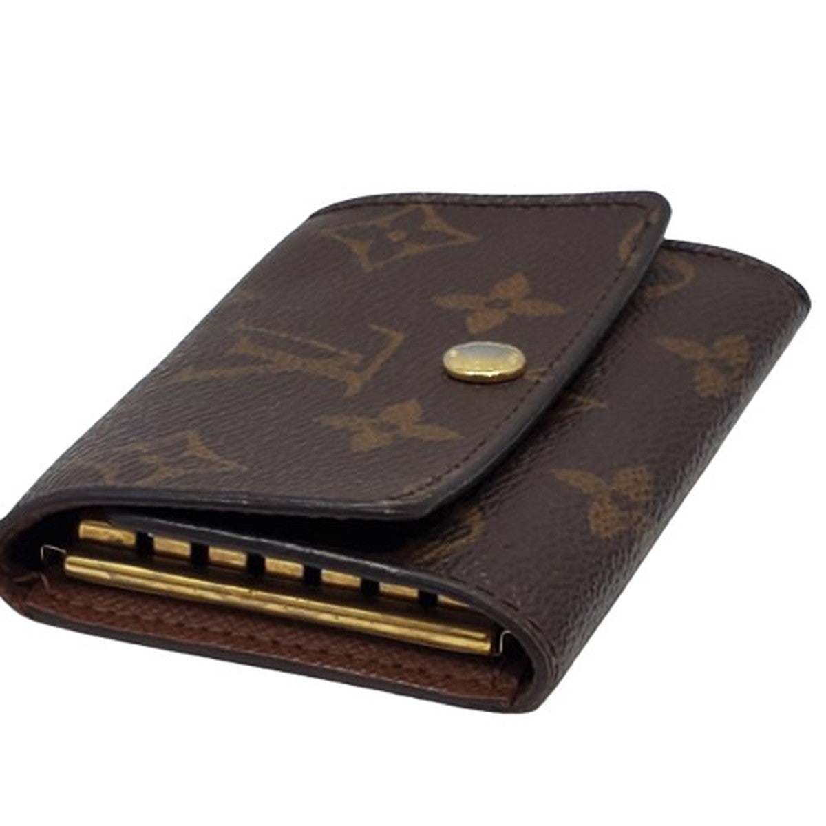 LOUIS VUITTON Monogram Multiclé 6 Key Holder Brown