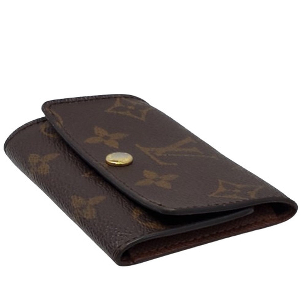LOUIS VUITTON Monogram Multiclé 6 Key Holder Brown