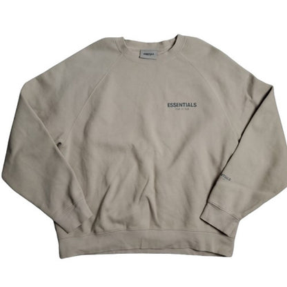 Fear of God ESSENTIALS Reflector Logo Crewneck Size L