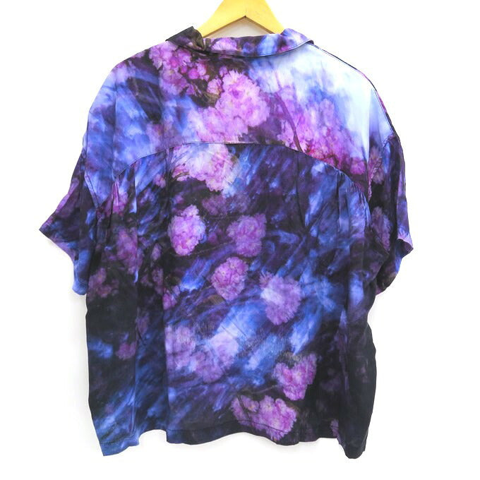 TIGHTBOOTH PRODUCTION Color Wave Aloha Shirt Ppl/Blue Size M
