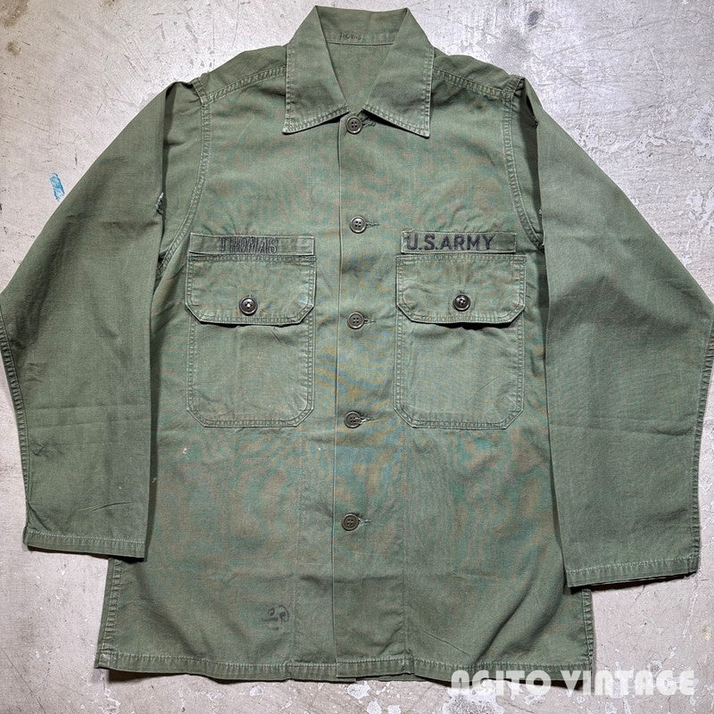 U.S.ARMY 60s Cotton Poplin Utility Jacket OG-107 Size M