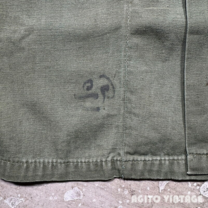 U.S.ARMY 60s Cotton Poplin Utility Jacket OG-107 Size M