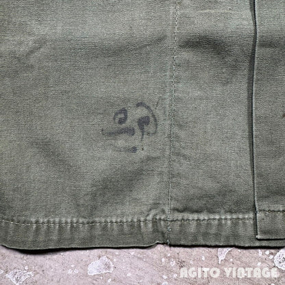 U.S.ARMY 60s Cotton Poplin Utility Jacket OG-107 Size M