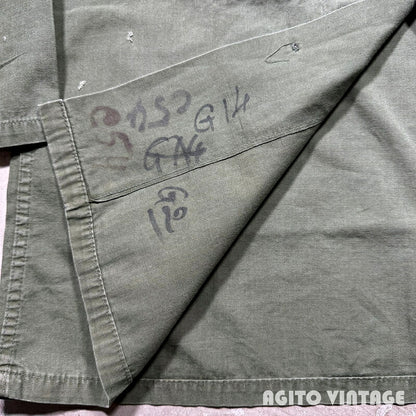 U.S.ARMY 60s Cotton Poplin Utility Jacket OG-107 Size M