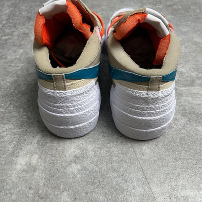 NIKE Sacai KAWS Blazer Low Reed Sneakers Size 27.5