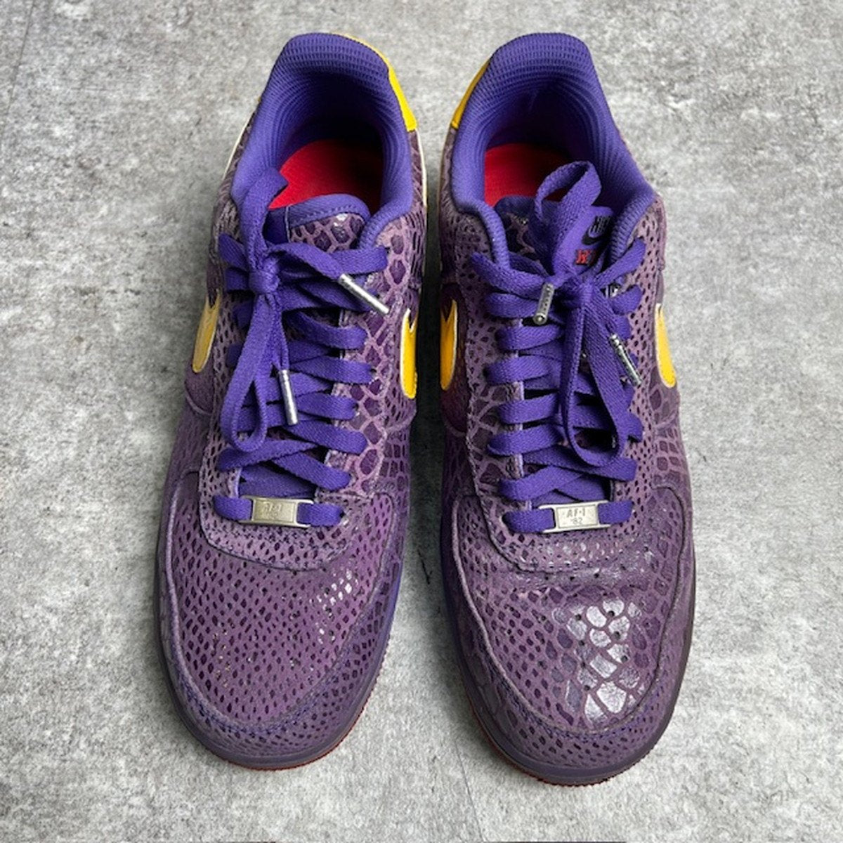 NIKE Air Force 1 Low Eddie Cruz Sneakers Purple Size 28cm