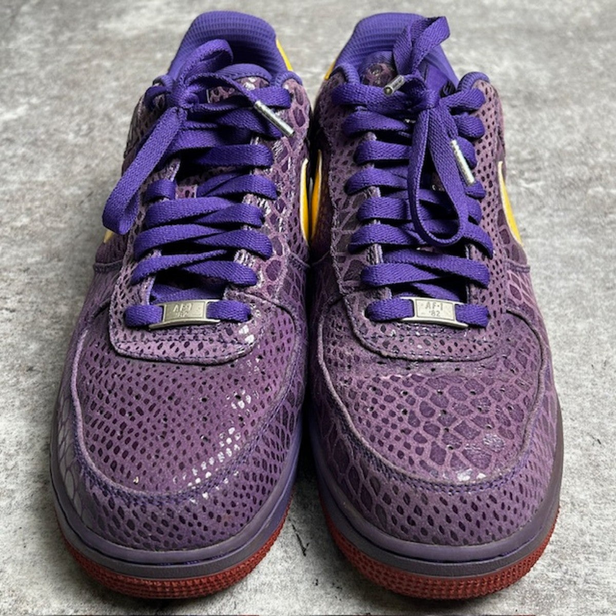 NIKE Air Force 1 Low Eddie Cruz Sneakers Purple Size 28cm