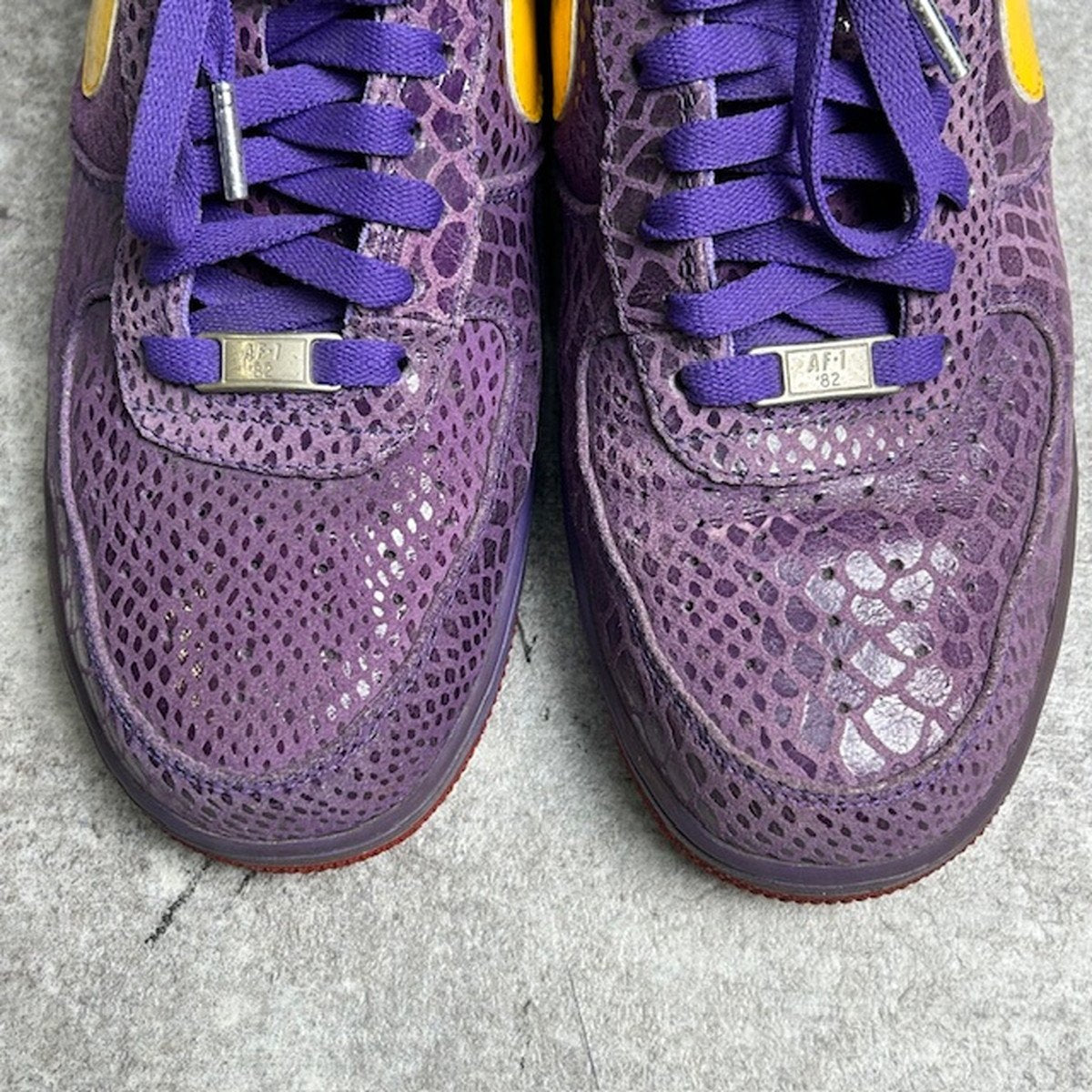 NIKE Air Force 1 Low Eddie Cruz Sneakers Purple Size 28cm