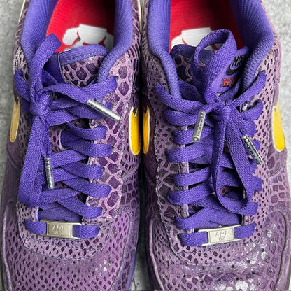 NIKE Air Force 1 Low Eddie Cruz Sneakers Purple Size 28cm