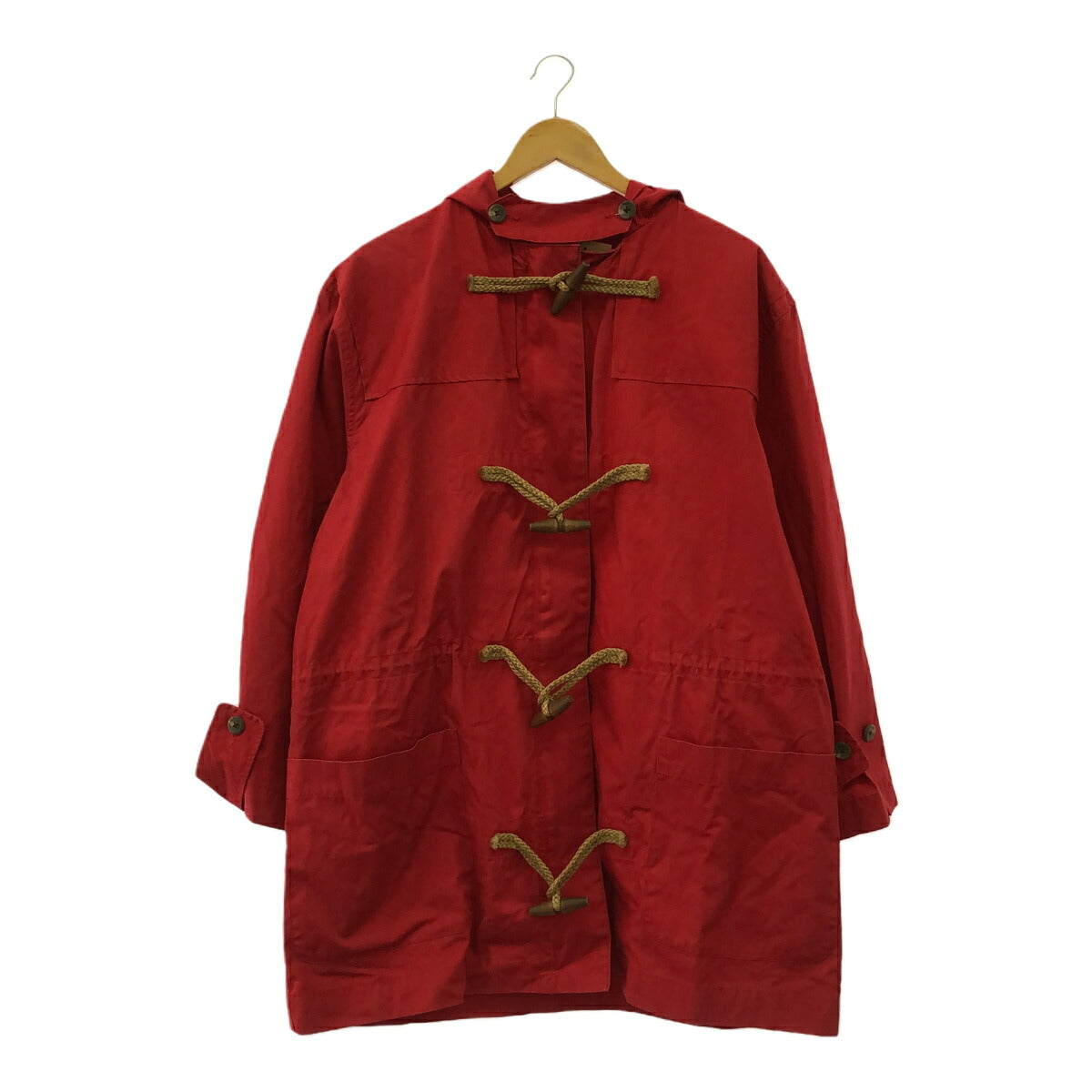 Ralph Lauren 90s Cotton Duffle Coat Red Size S