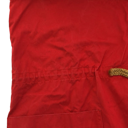 Ralph Lauren 90s Cotton Duffle Coat Red Size S