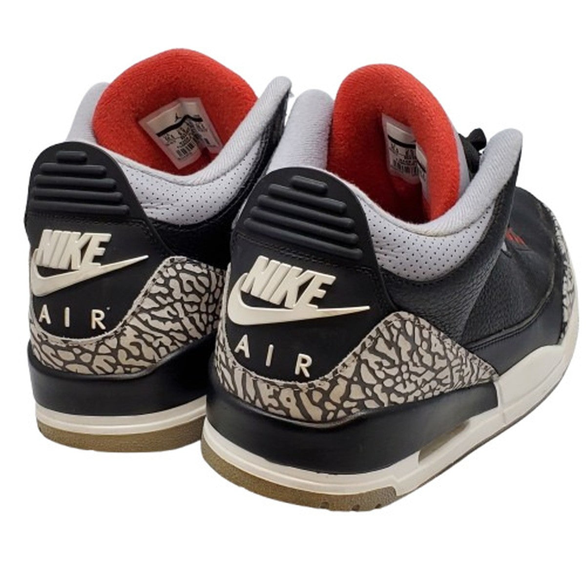 Nike AIR JORDAN 3 RETRO OG Sneakers 854262-001 Size 28.5