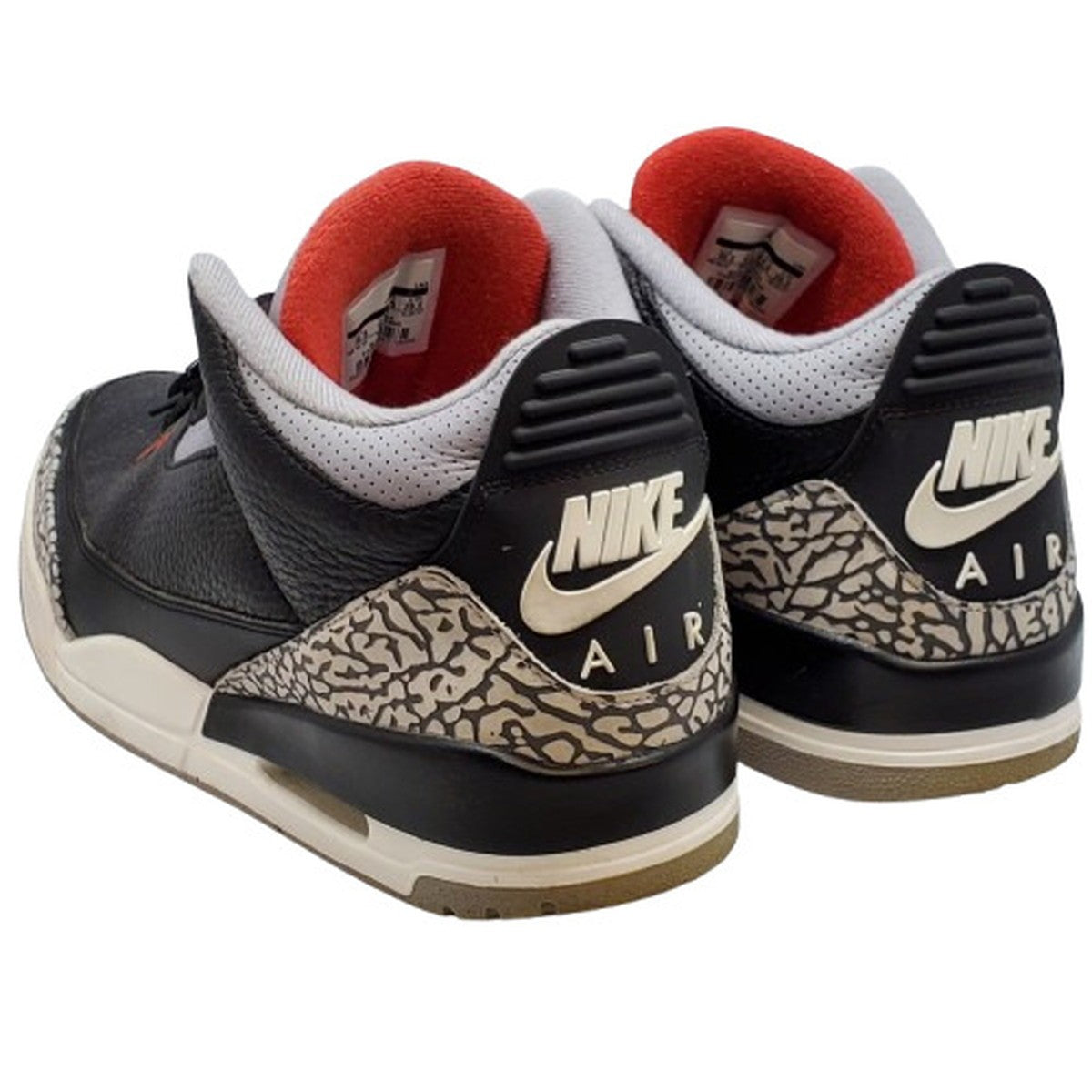 Nike AIR JORDAN 3 RETRO OG Sneakers 854262-001 Size 28.5