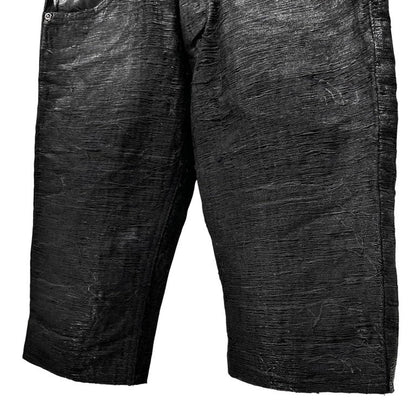 BLACK BARRETT by Neil Barrett Coated Denim Shorts Size 1