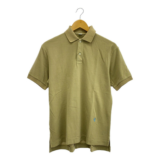 KM 45R Supima Kanoko Beige Cotton Polo Shirt Loafers