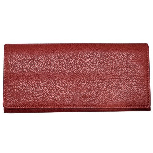 LONGCHAMP Le Foulonne Leather Long ONE SIZE Wallet Size ONE SIZE