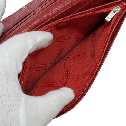 LONGCHAMP Le Foulonne Leather Long ONE SIZE Wallet Size ONE SIZE