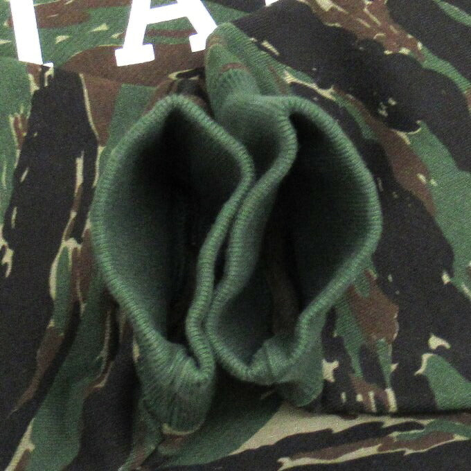 WTAPS Design Crewneck Tiger Stripe Camo Sweatshirt Size M