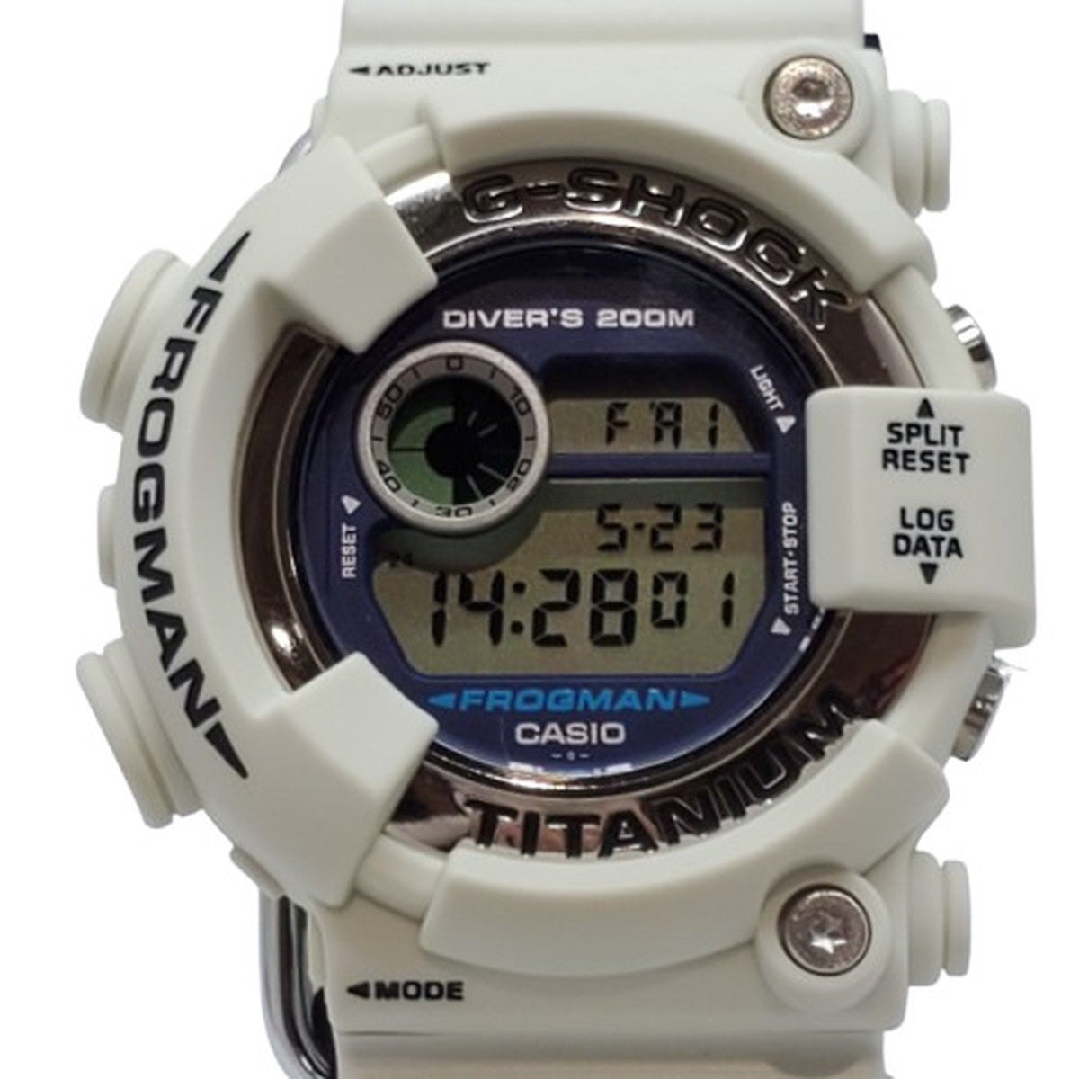 G-SHOCK DW-8200LG-8 Frogman Men in Gray Watch Size ONE SIZE