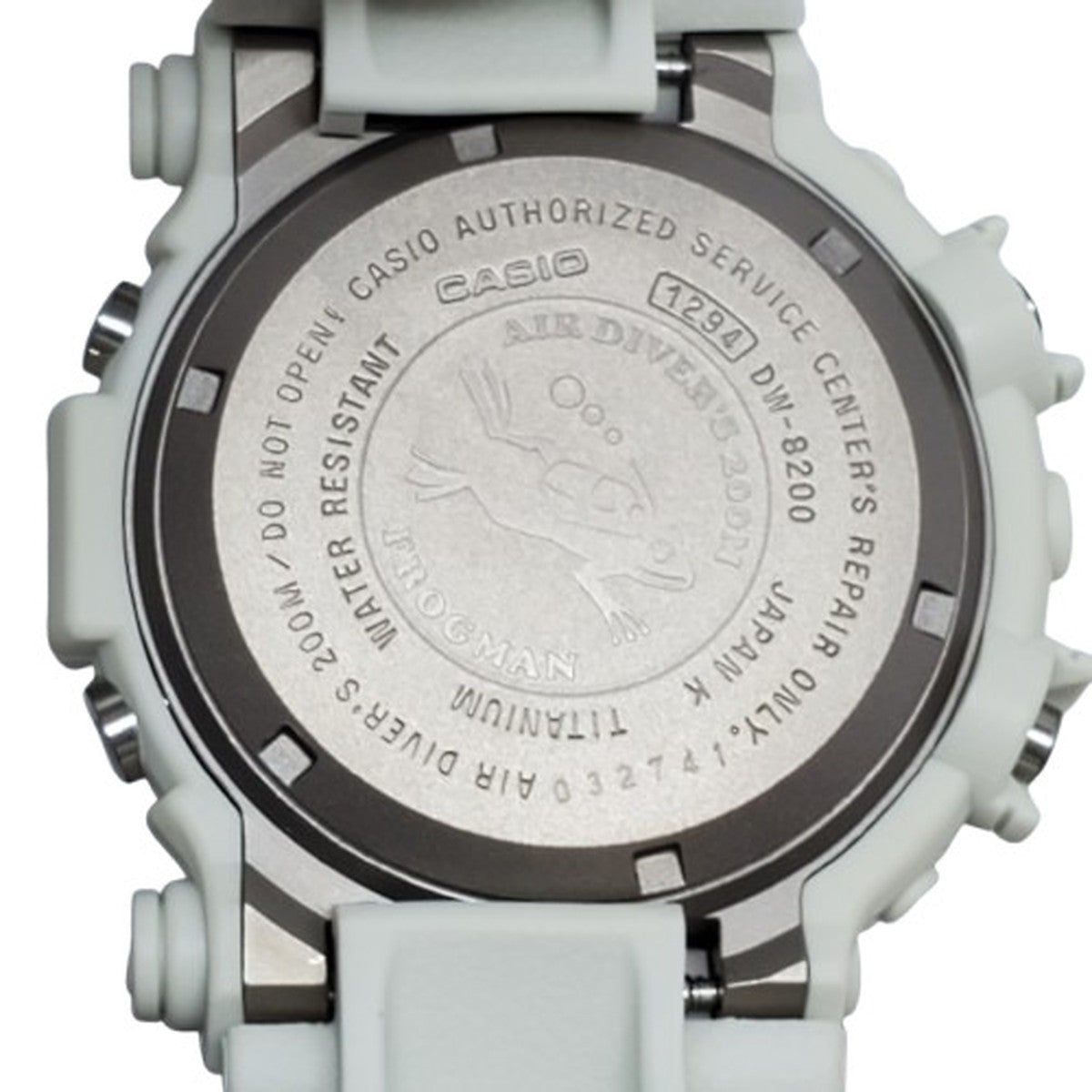 G-SHOCK DW-8200LG-8 Frogman Men in Gray Watch Size ONE SIZE