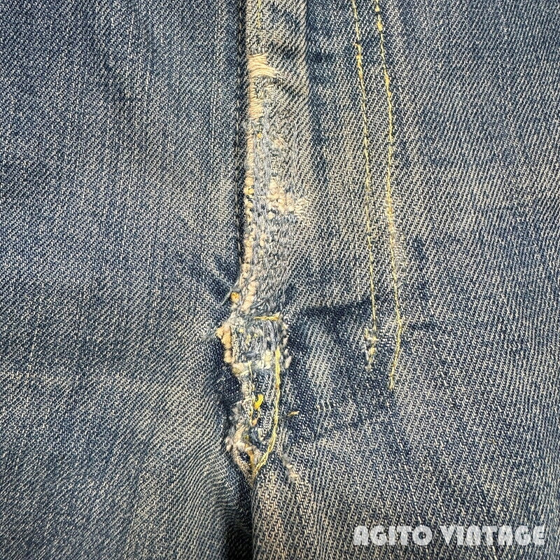 BIG SMITH 50s Buckaroo Western Selvedge Denim Blue