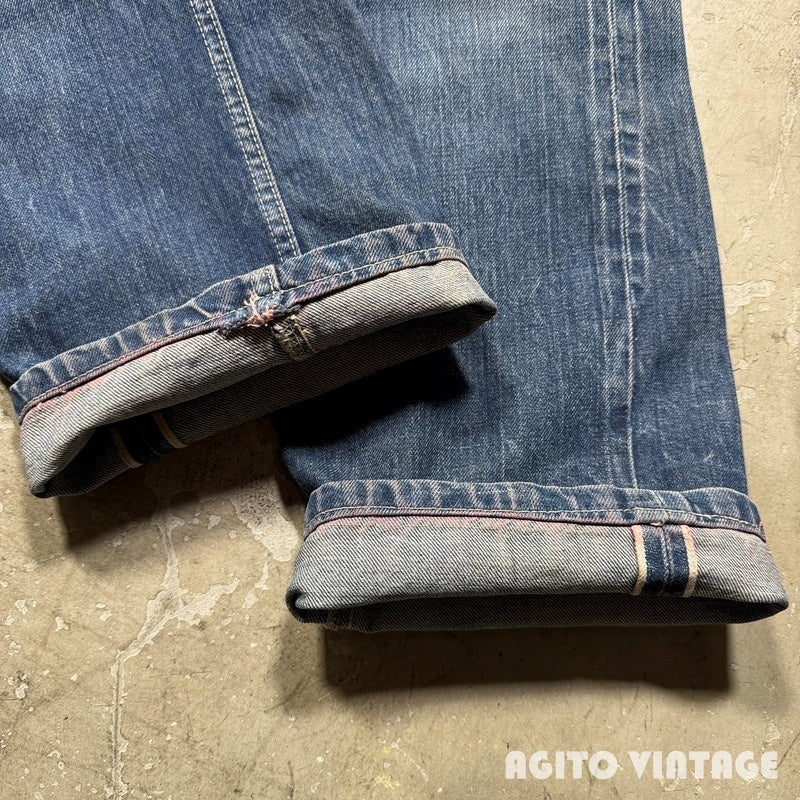 BIG SMITH 50s Buckaroo Western Selvedge Denim Blue
