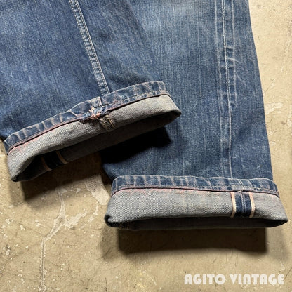 BIG SMITH 50s Buckaroo Western Selvedge Denim Blue