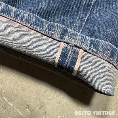 BIG SMITH 50s Buckaroo Western Selvedge Denim Blue