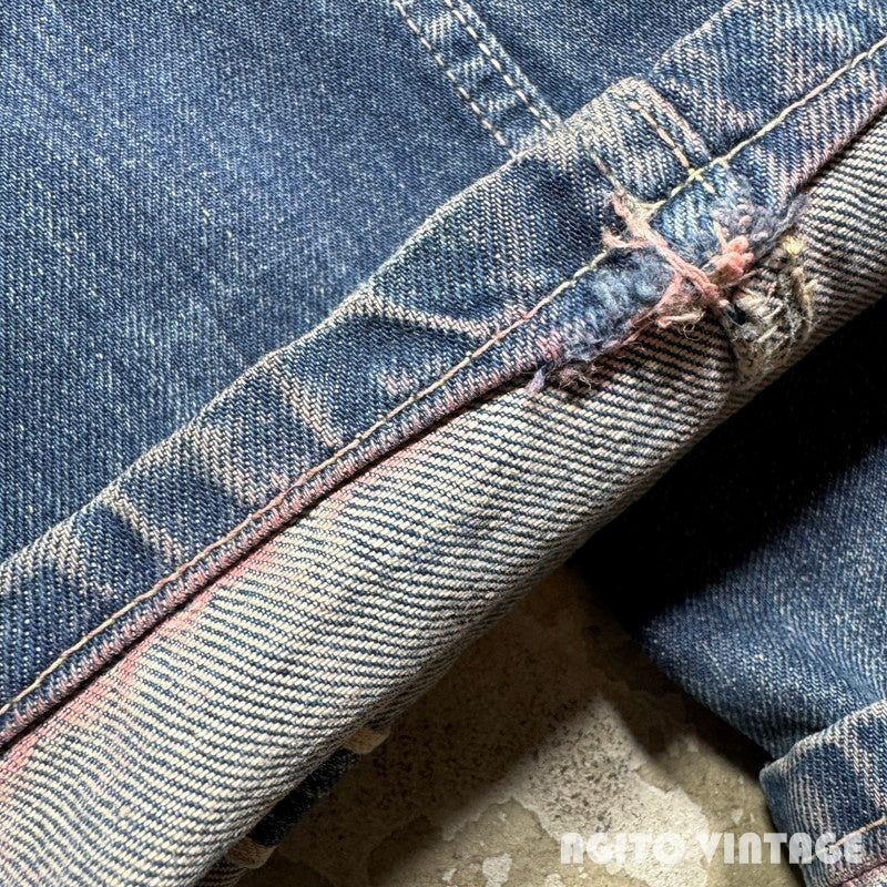 BIG SMITH 50s Buckaroo Western Selvedge Denim Blue