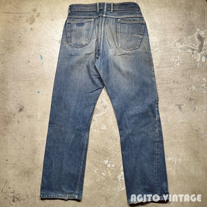 BIG SMITH 50s Buckaroo Western Selvedge Denim Blue