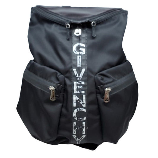 BAG GIVENCHY Logo Nylon Leather Backpack Size ONE SIZE