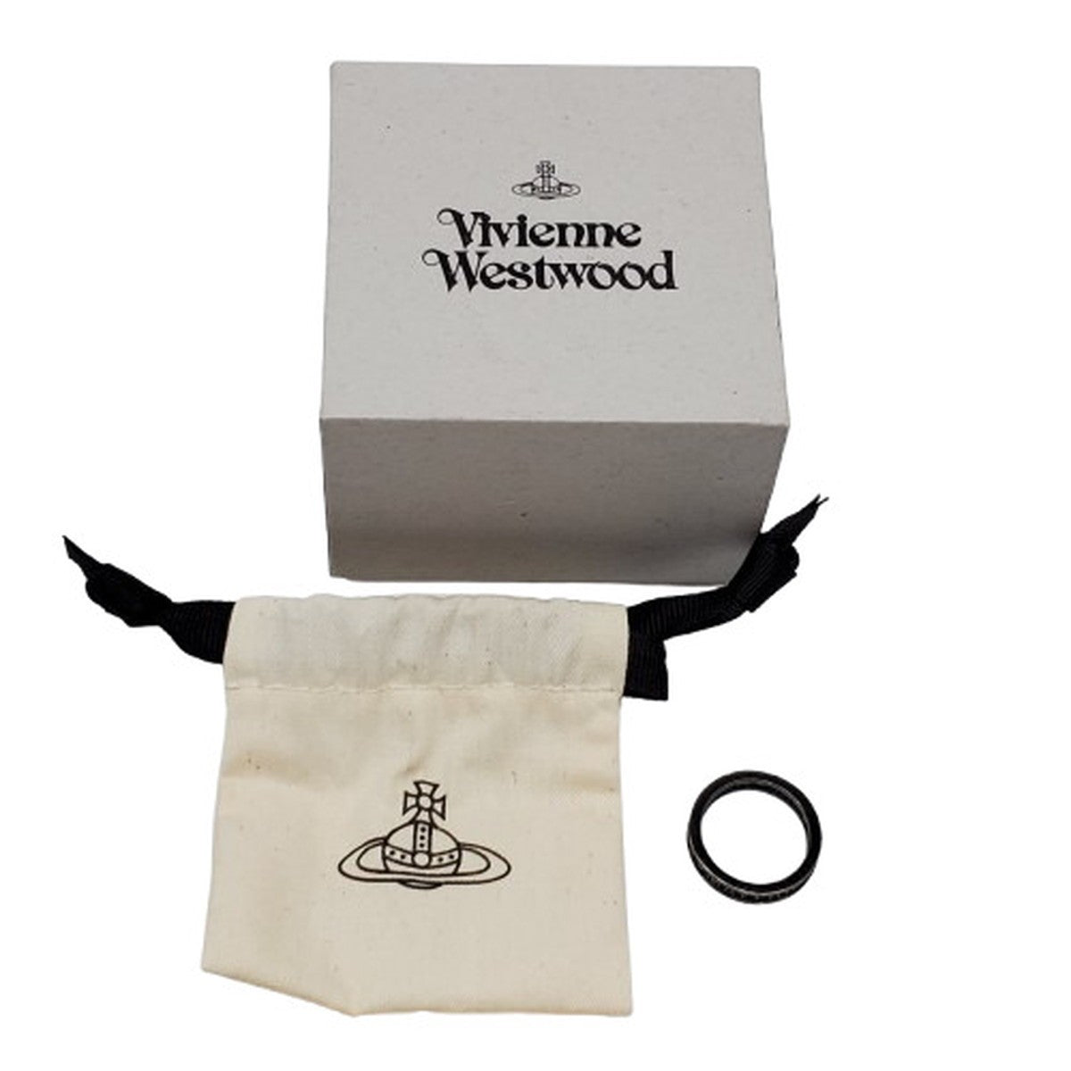 Vivienne Westwood Sterling Silver Ring Size 13